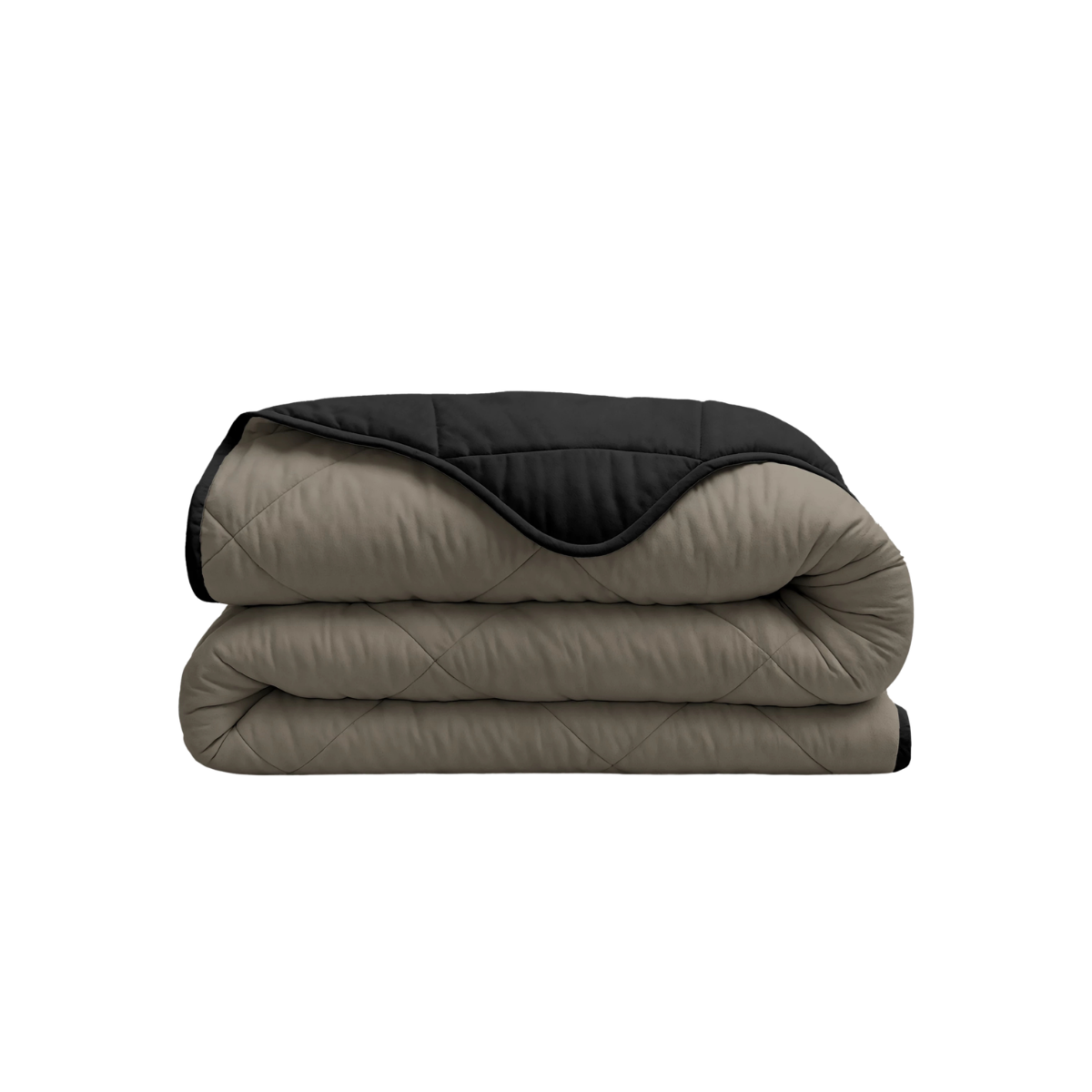 Abrigu Original Dekbed Taupe & Zwart  - Voor het hele jaar  (1+1)