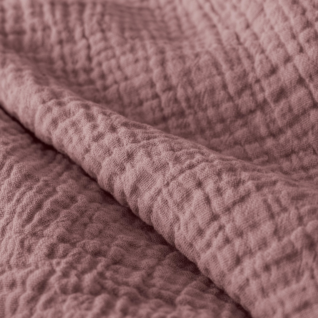 Abrigu Original Dekbed Mousseline Oud Roze - Voor het hele jaar