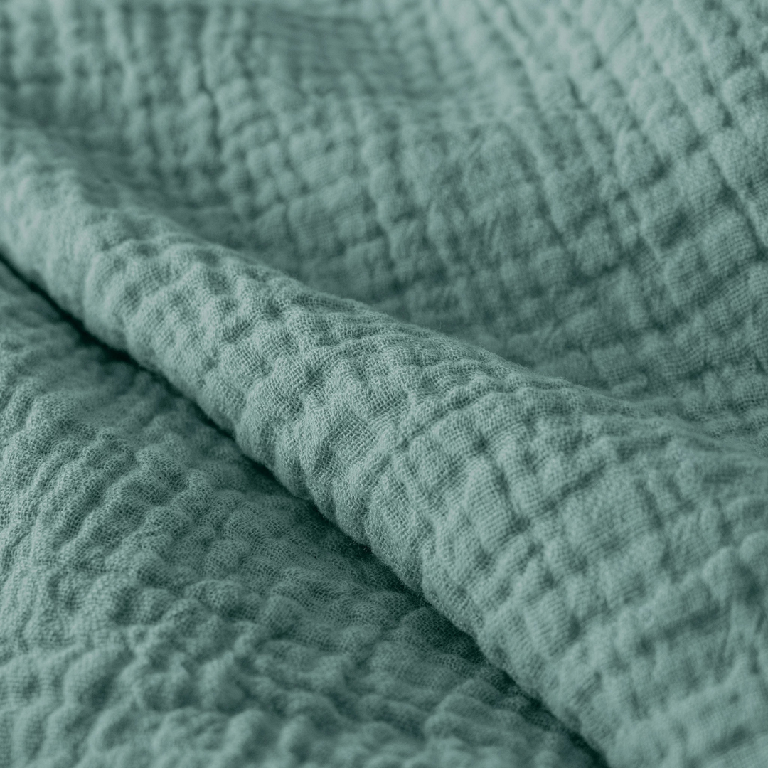 Abrigu Original Dekbed Mousseline Groen - Voor het hele jaar