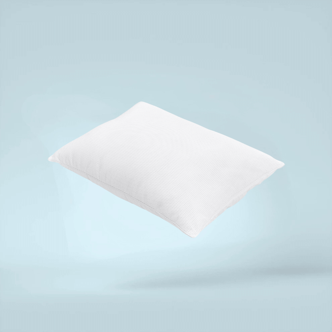 4D ventilatie microgel hoofdkussen van Abrigu. Luxe en ademend kussen met ventilatieband voor fris slaapcomfort en perfecte ondersteuning.