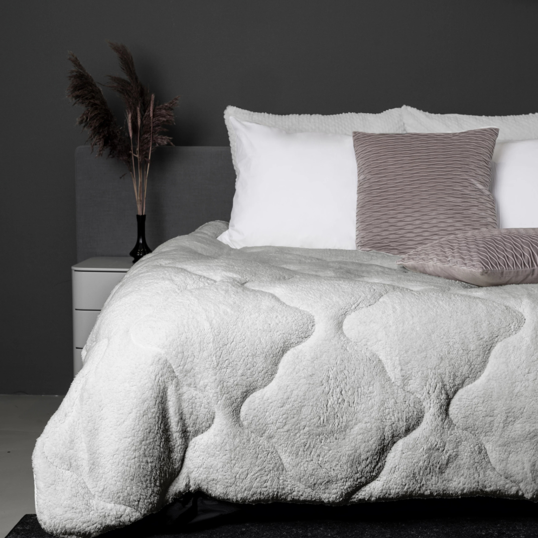 Abrigu Original Dekbed Teddy Grijs - Voor het hele jaar