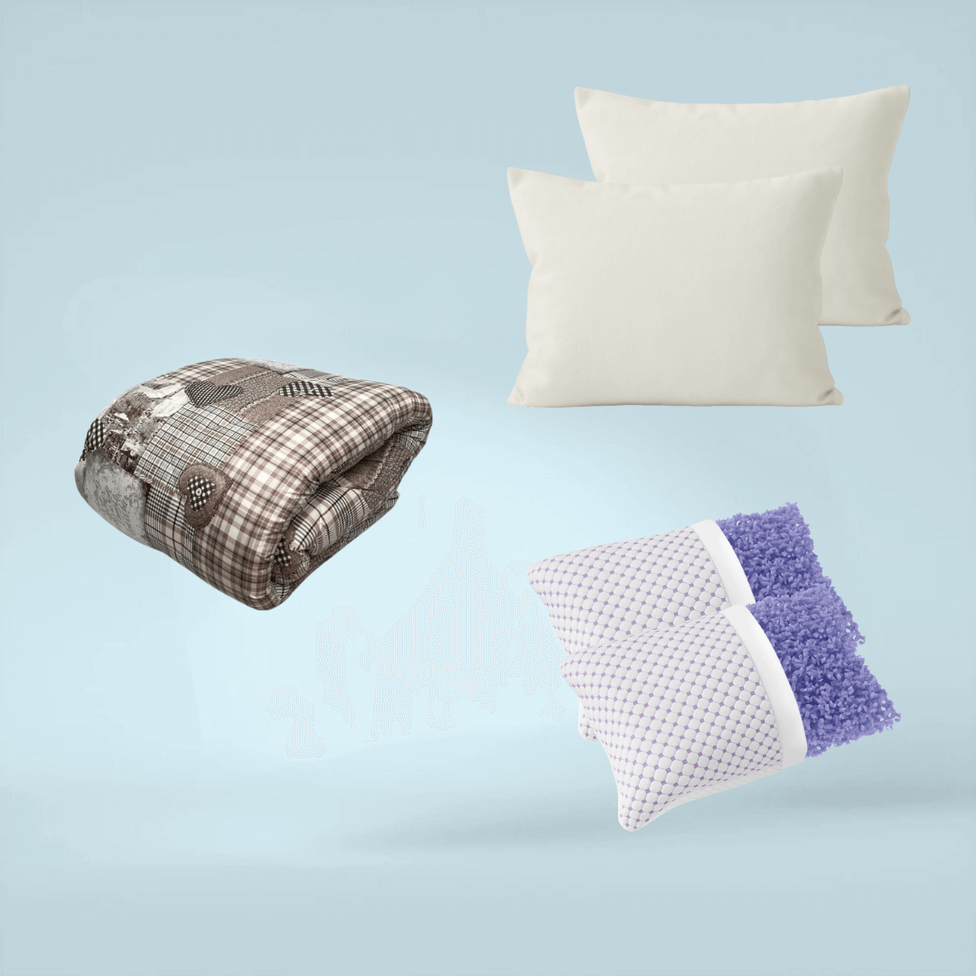 Easybed luxe bundel met dekbed, kussenslopen en hoofdkussen(s). Luxe en stijlvolle slaapset van Abrigu met zachte afwerking.