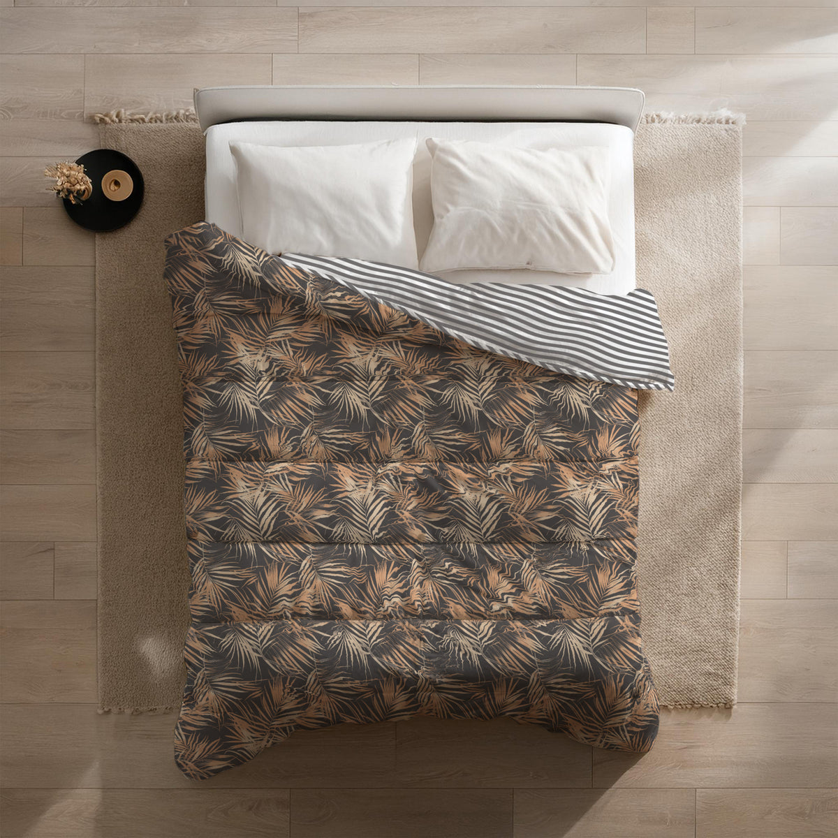 Dekbed Oranje Bladeren - Voor het hele jaar (1+1) – productfoto 5 | Abrigu