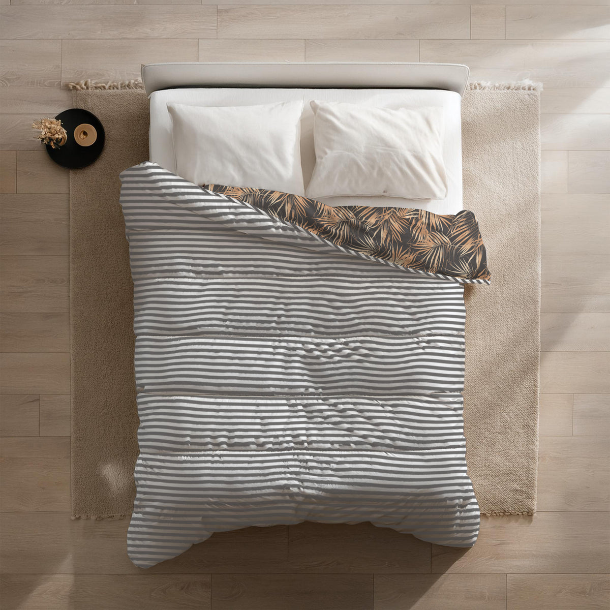 Dekbed Oranje Bladeren - Voor het hele jaar (1+1) – productfoto 6 | Abrigu
