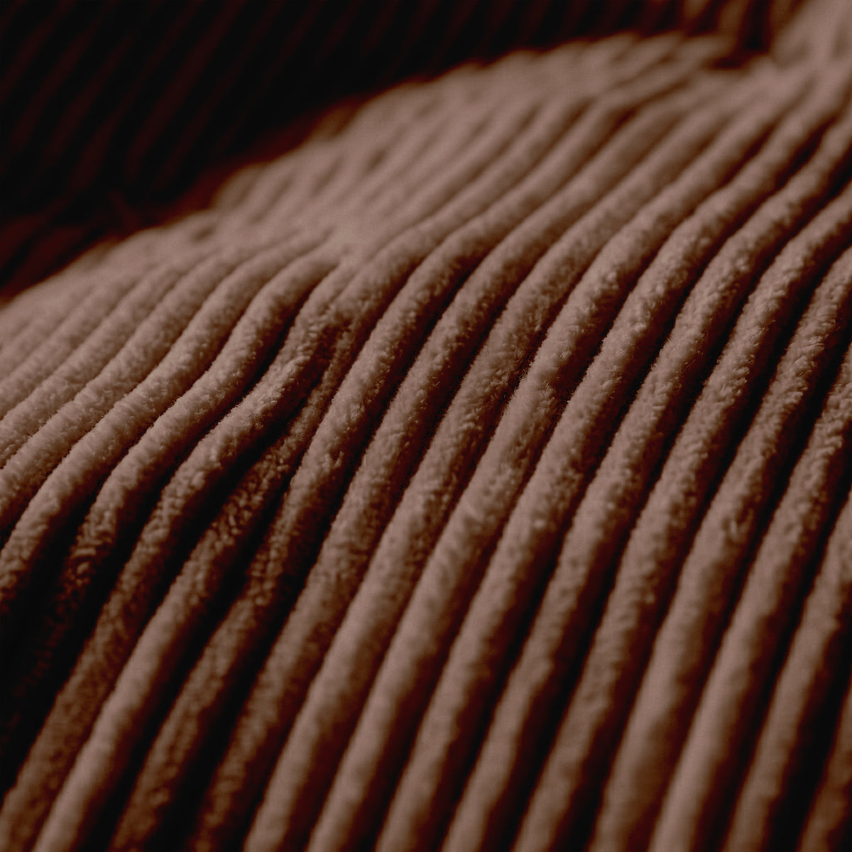 Corduroy Donker Bruin - Voor het hele jaar (1+1) – detailweergave | Abrigu
