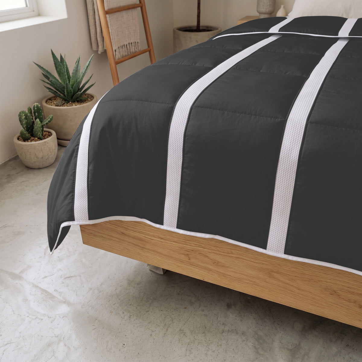 Ventilatie Dekbed Zwart - Zomerdekbed – productfoto 5 | Abrigu