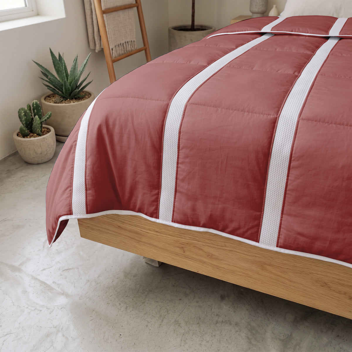 Ventilatie Dekbed Oud Roze - Zomerdekbed – productfoto 5 | Abrigu