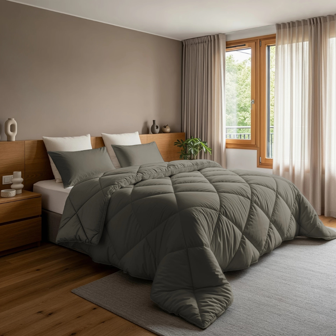 Abrigu Original Dekbed Kaki - Voor het hele jaar