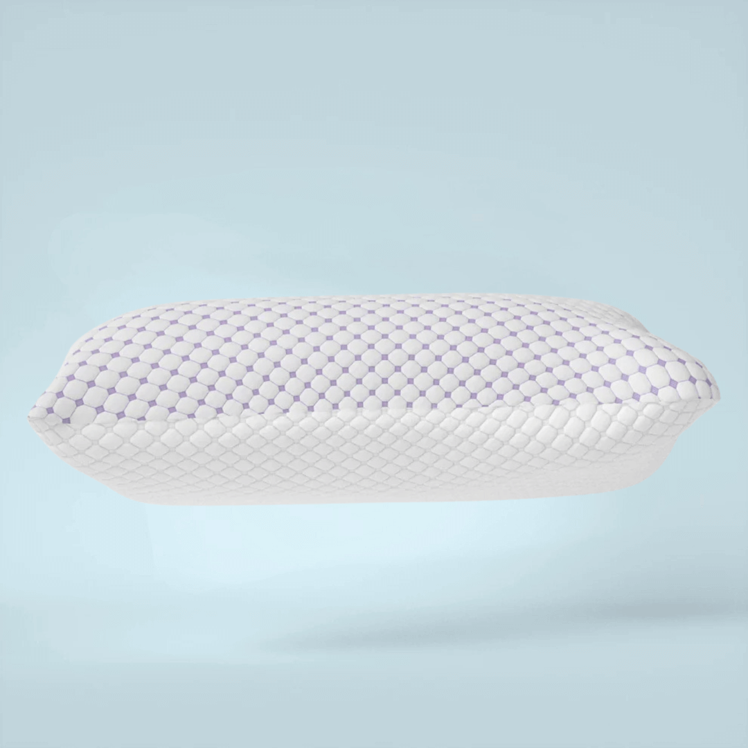 Nanotech hoofdkussen van Abrigu. Ergonomisch en ademend kussen met optimale ondersteuning voor hoofd en nek, ideaal voor een gezonde nachtrust.