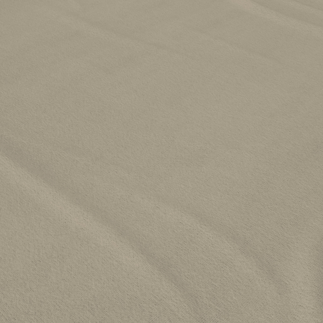 Flanel Kussenslopen Taupe - Set van 2