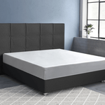 Katoensatijn Wit - Hoeslaken