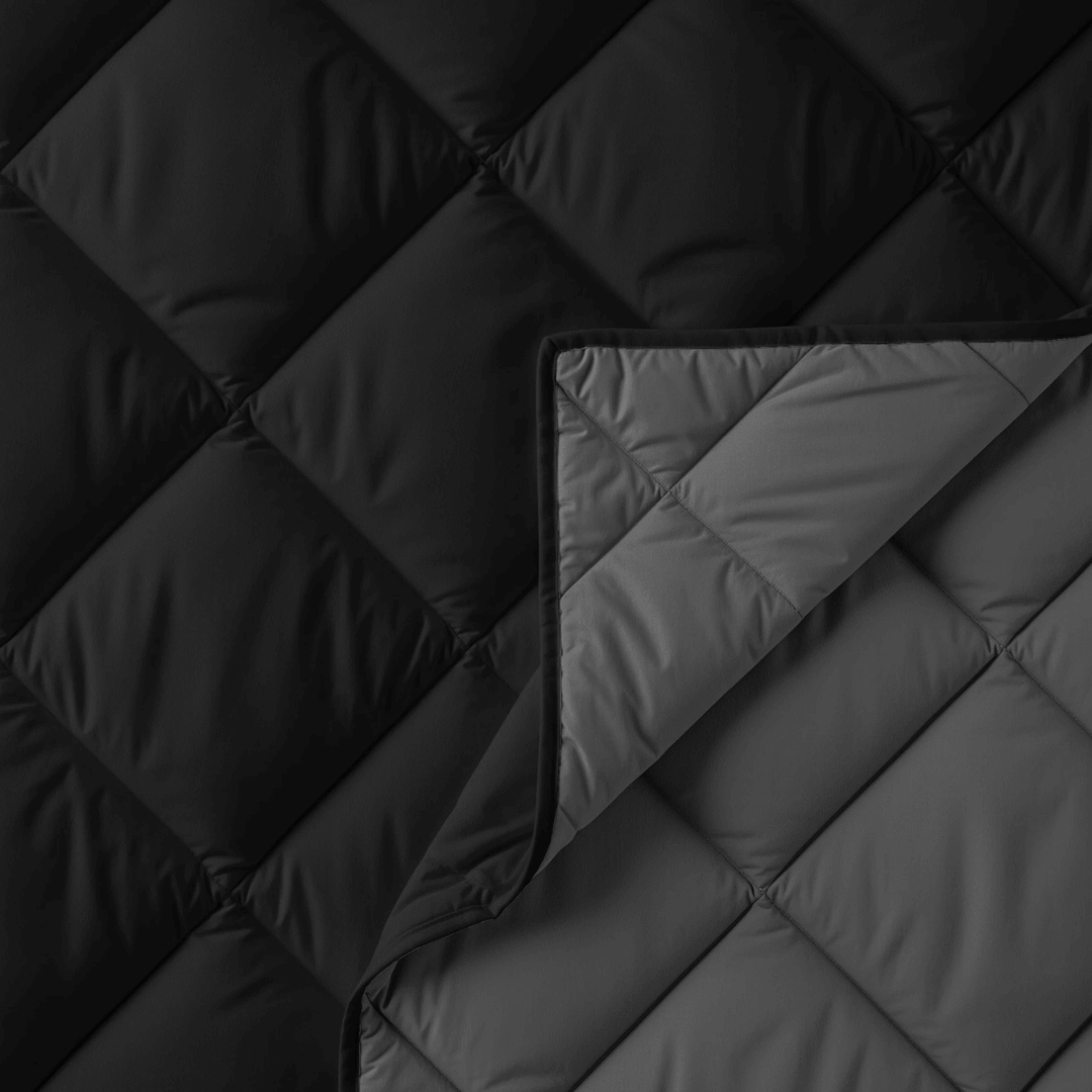 Abrigu Original Dekbed Zwart & Antraciet - Voor het hele jaar