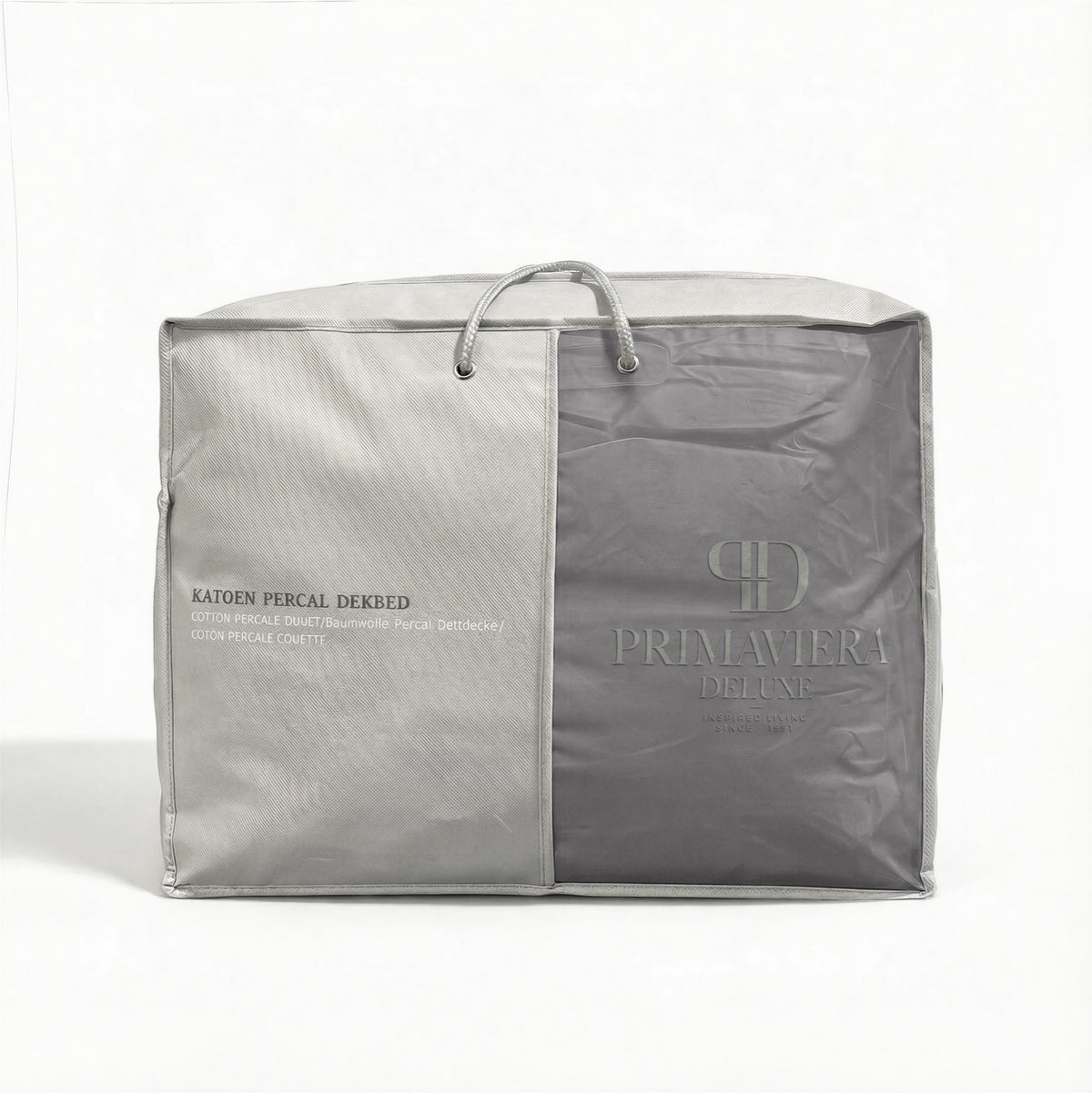 Abrigu Percale Antraciet – productfoto