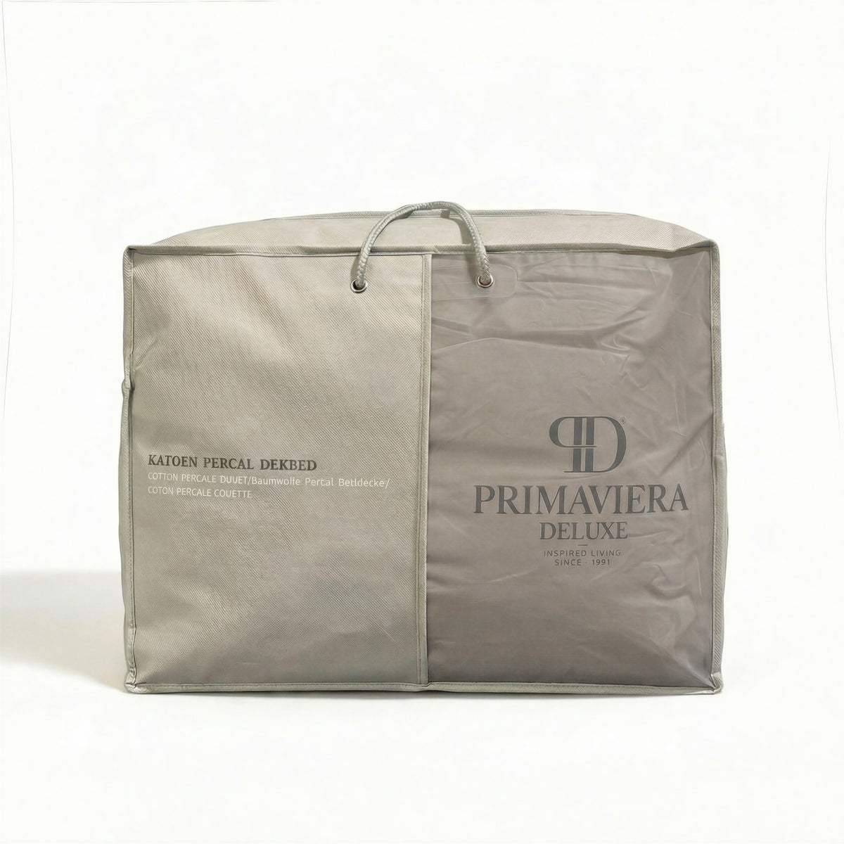 Abrigu Percale Taupe Bruin – productfoto